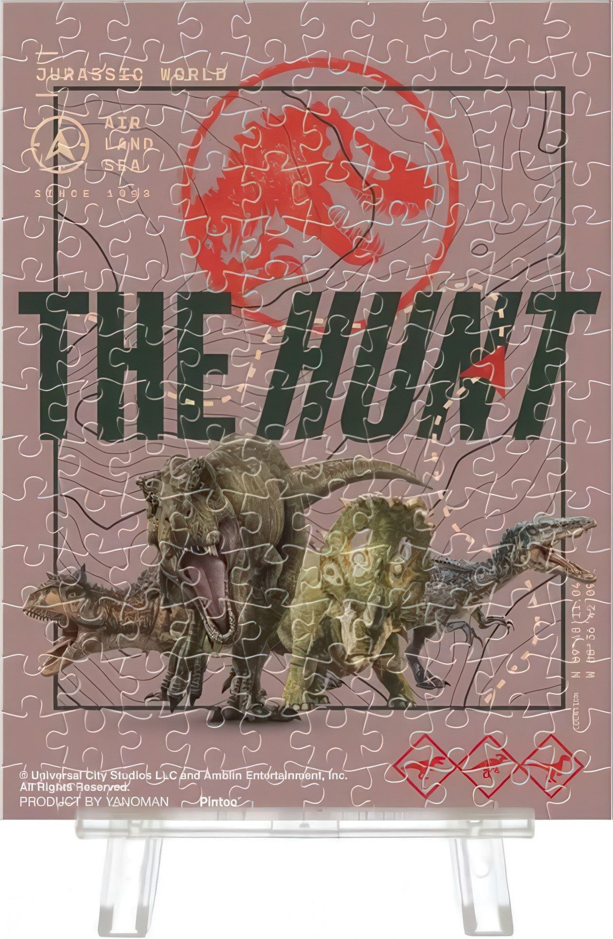 yanoman-2308-68-hunt-150-pieces-puzzle-+-stand-set