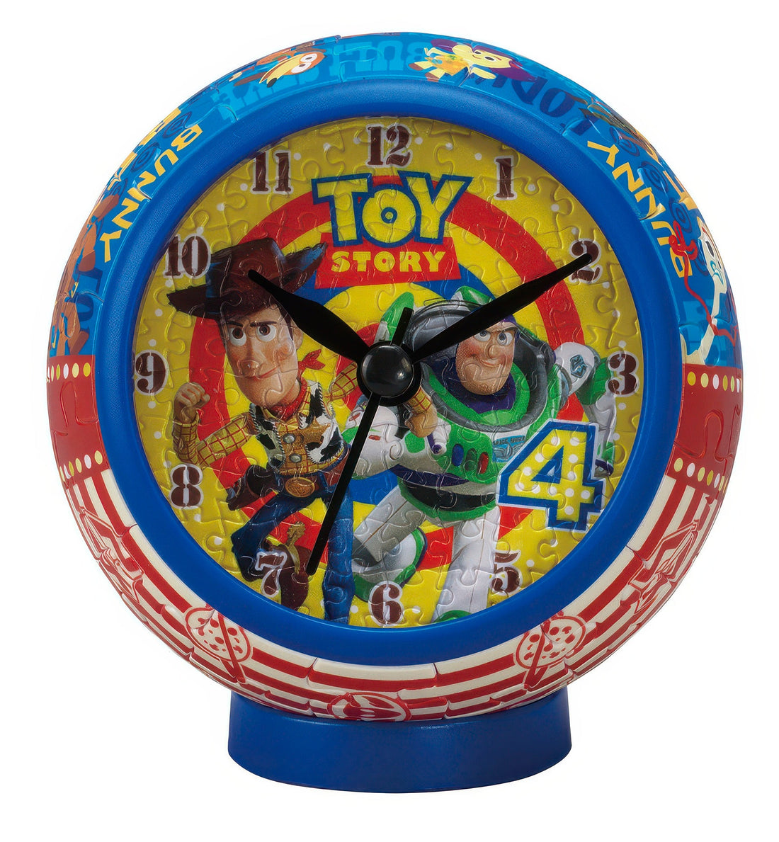 yanoman-2401-06-toy-story-american-pop-145-pieces-plastic-table-clock-puzzle