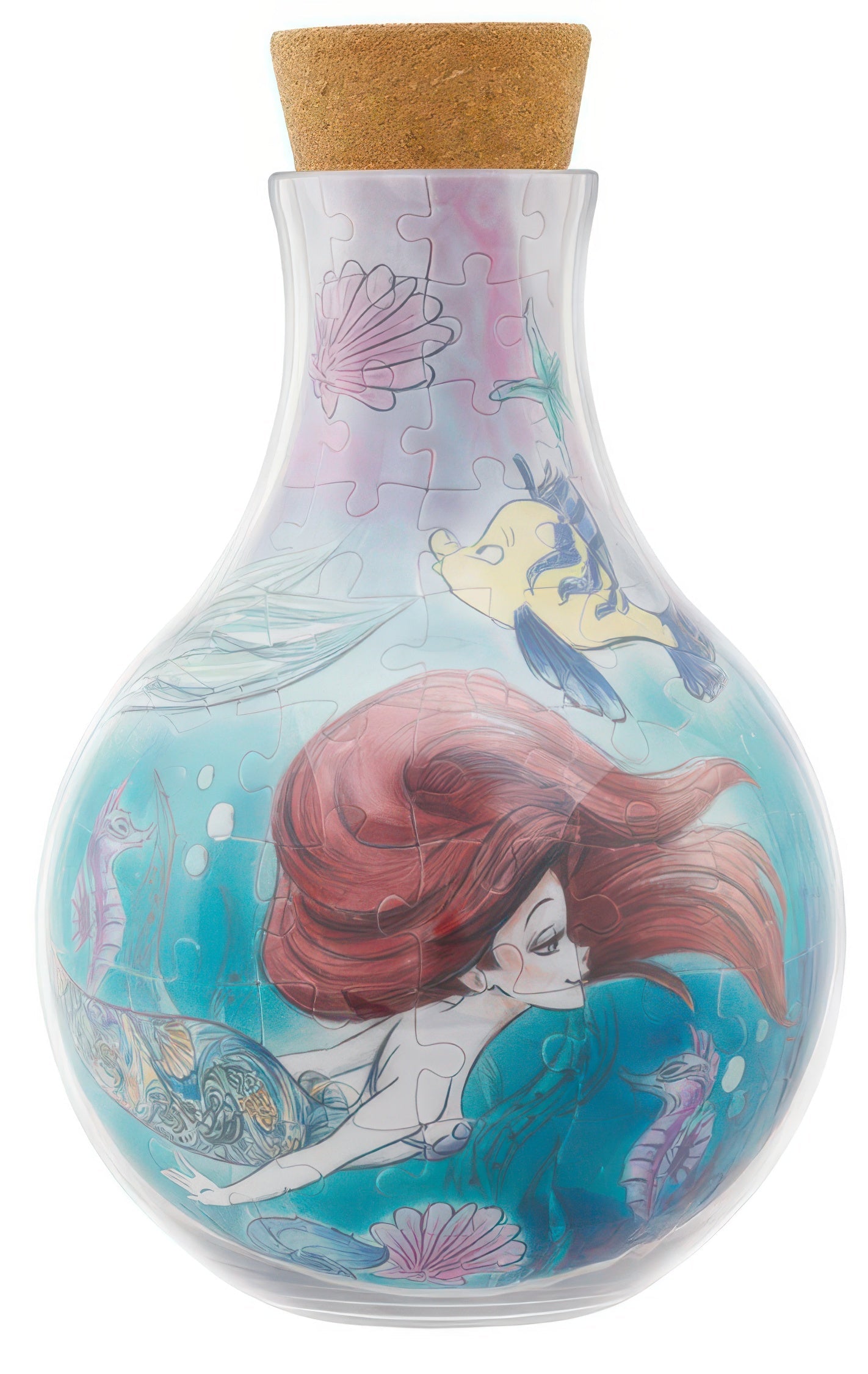 yanoman-2402-01-the-little-mermaid-crystal-ocean-128-pieces-plastic-terrarium-puzzle