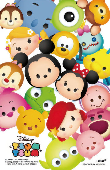 yanoman-2500-22-tsum-tsum-anniversary-132-pieces-crystal-jigsaw-puzzle