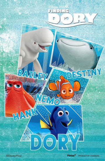 yanoman-2500-26-finding-nemo-dory-and-friends-132-pieces-crystal-jigsaw-puzzle