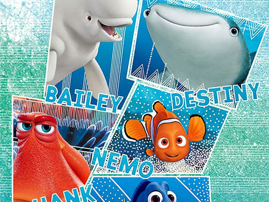 Yanoman • Finding Dory • Dory and Friends　132 PCS　Crystal Jigsaw Puzzle