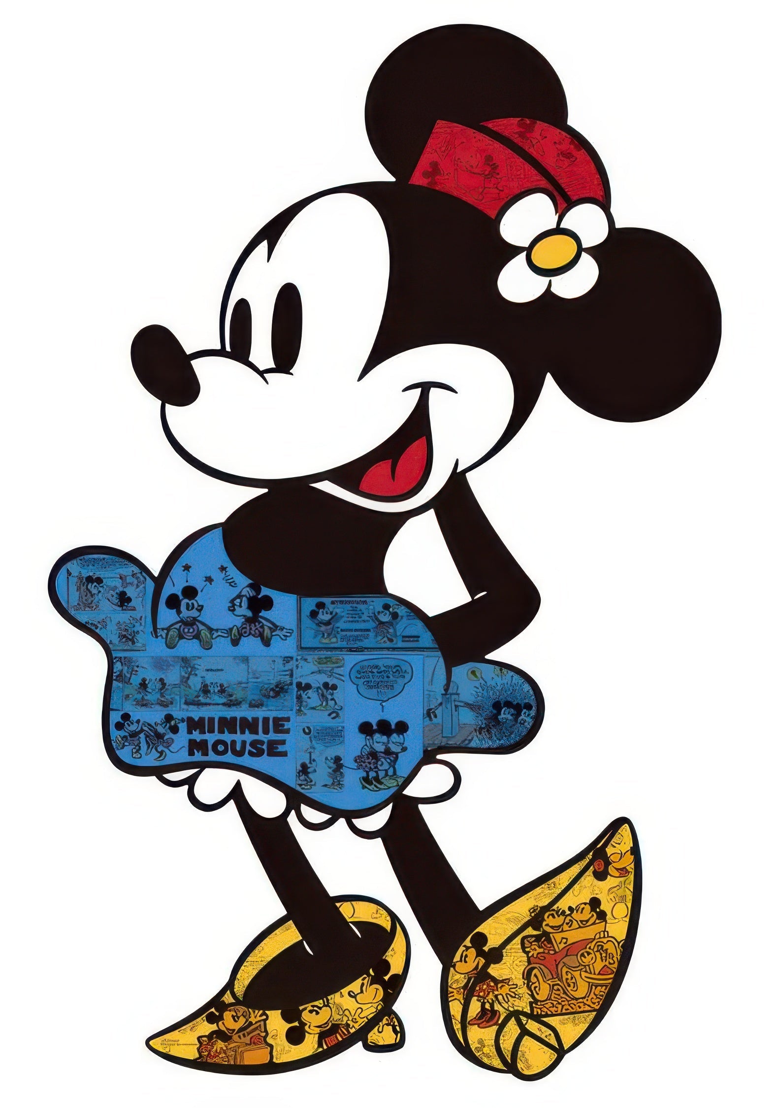 yanoman-31-02-silhouette-minnie-mouse-304-pieces-silhouette-puzzle