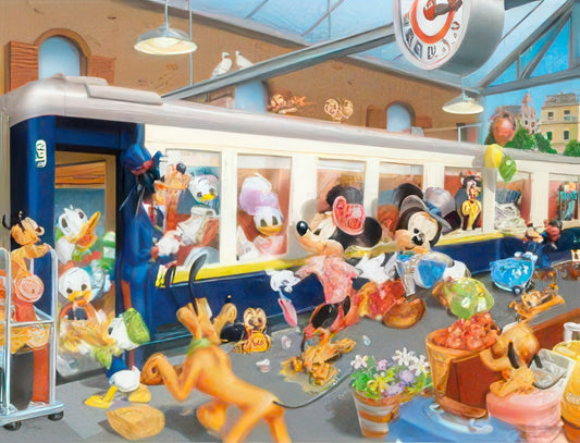 Yanoman 41-30　Minnie Mouse • Disney Orient Express　500 Pieces Jigsaw Puzzle