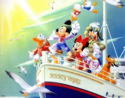 Yanoman 41-34　Mickey & Friends • Mickey Voyage　500 Pieces Jigsaw Puzzle