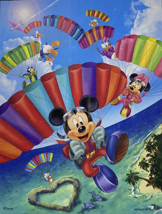 Yanoman 41-87　Mickey & Friends • Blue Sky Parade　500 Pieces Jigsaw Puzzle