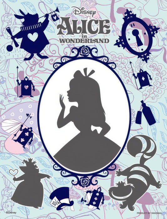 Yanoman 42-08　Alice in Wonderland • Ecograph / Alice　300 Pieces Jigsaw Puzzle