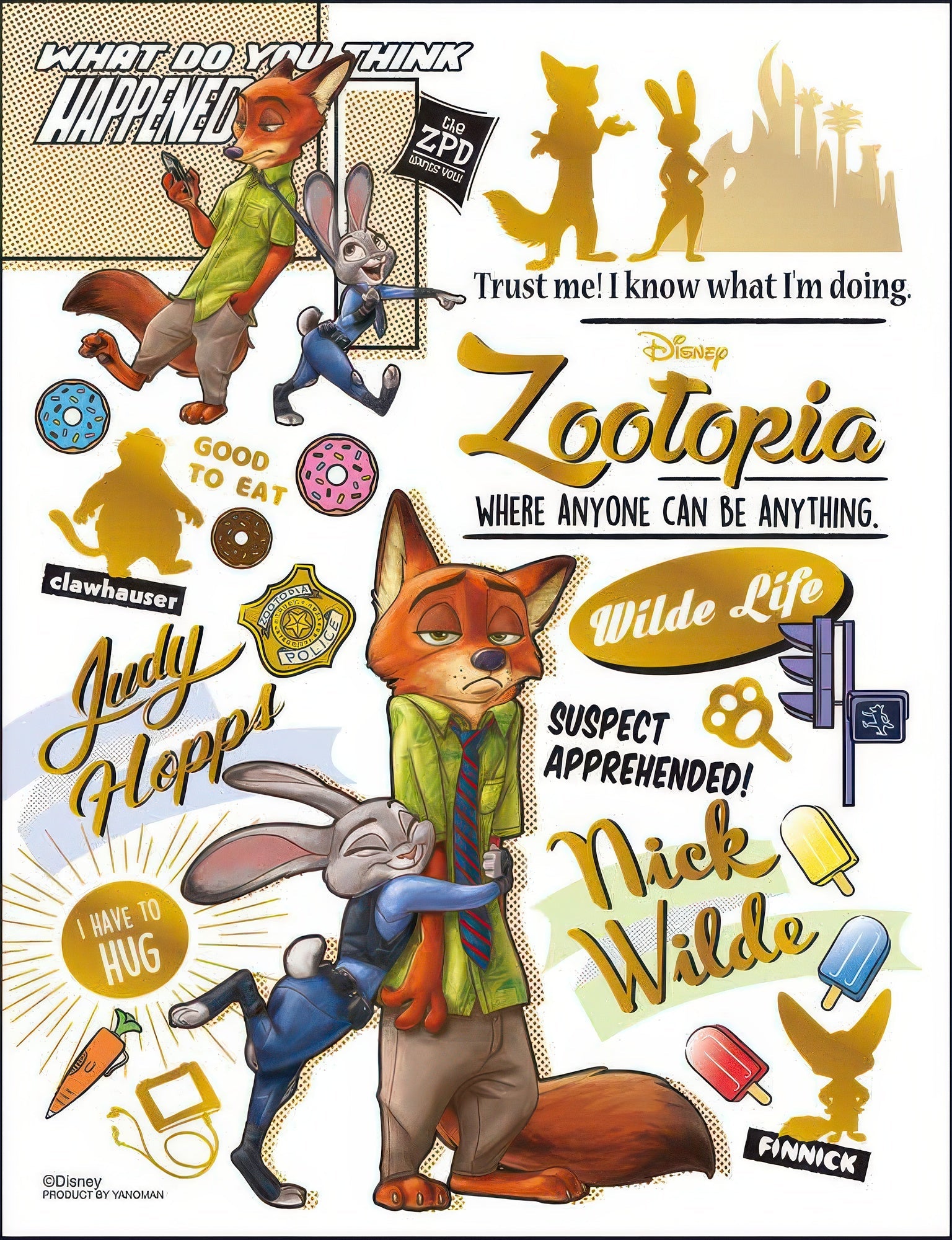 yanoman-42-103-colorful-gold-zootopia-300-pieces-jigsaw-puzzle