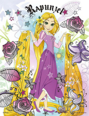 yanoman-42-22-tangled-beautiful-flower-300-pieces-jigsaw-puzzle