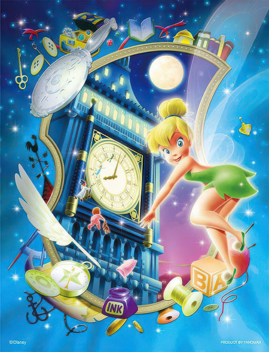 Yanoman 42-32　Tinker Bell • To the Midnight Sky　300 Pieces Jigsaw Puzzle