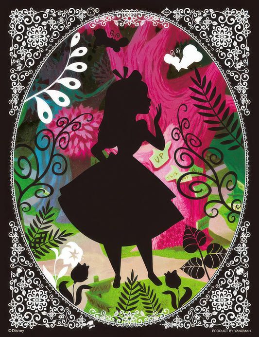 Yanoman 42-42　Alice in Wonderland • Alice in the Mirror　300 Pieces Jigsaw Puzzle