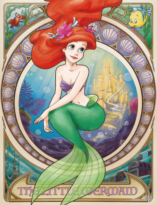 Yanoman 42-52　The Little Mermaid • Belle Art / Ariel Espoir　300 Pieces Jigsaw Puzzle