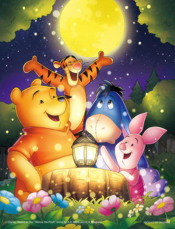 yanoman-42-60-winnie-the-pooh-moonlit-night-300-pieces-jigsaw-puzzle