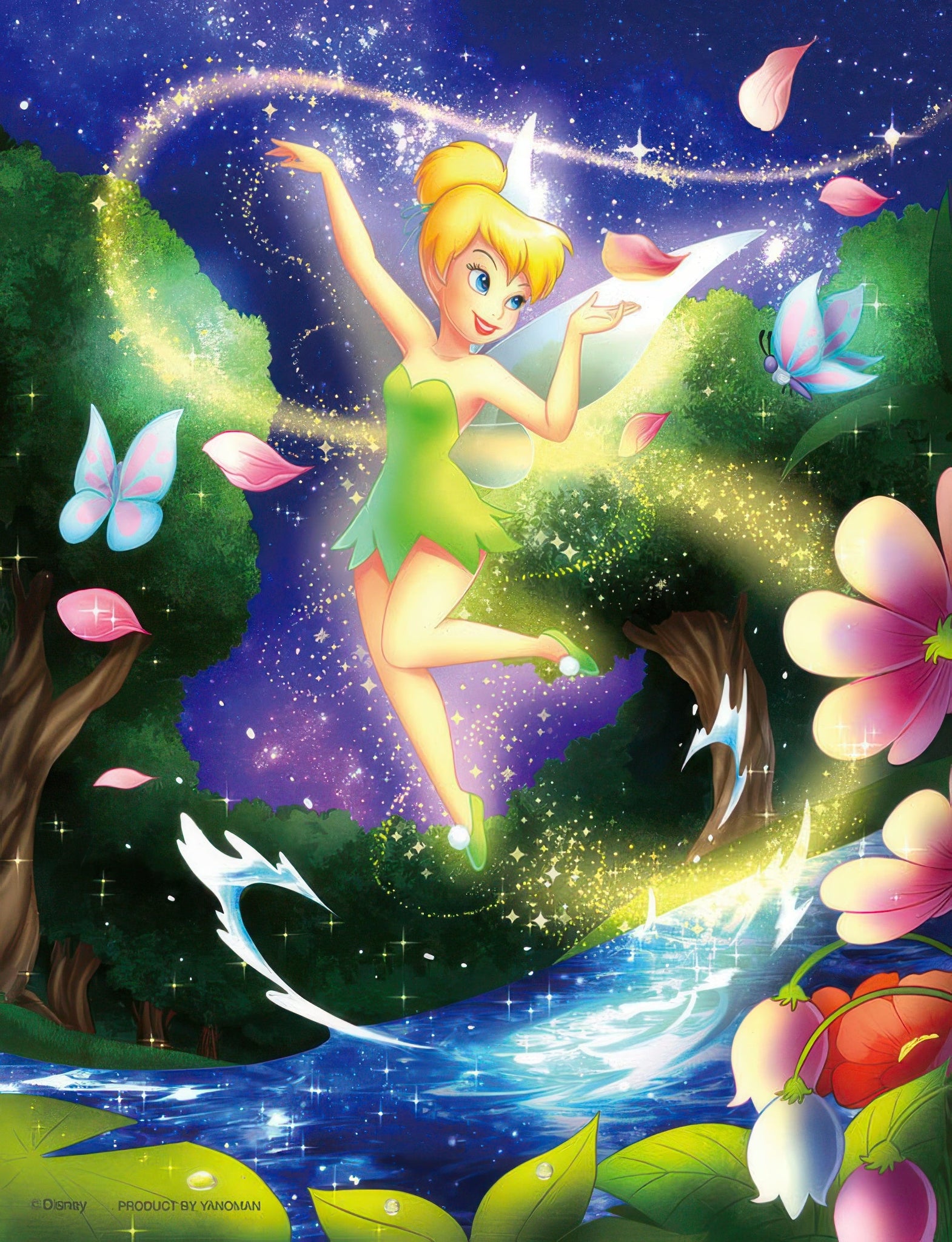 yanoman-42-62-tinker-bell-fairy-light-300-pieces-jigsaw-puzzle