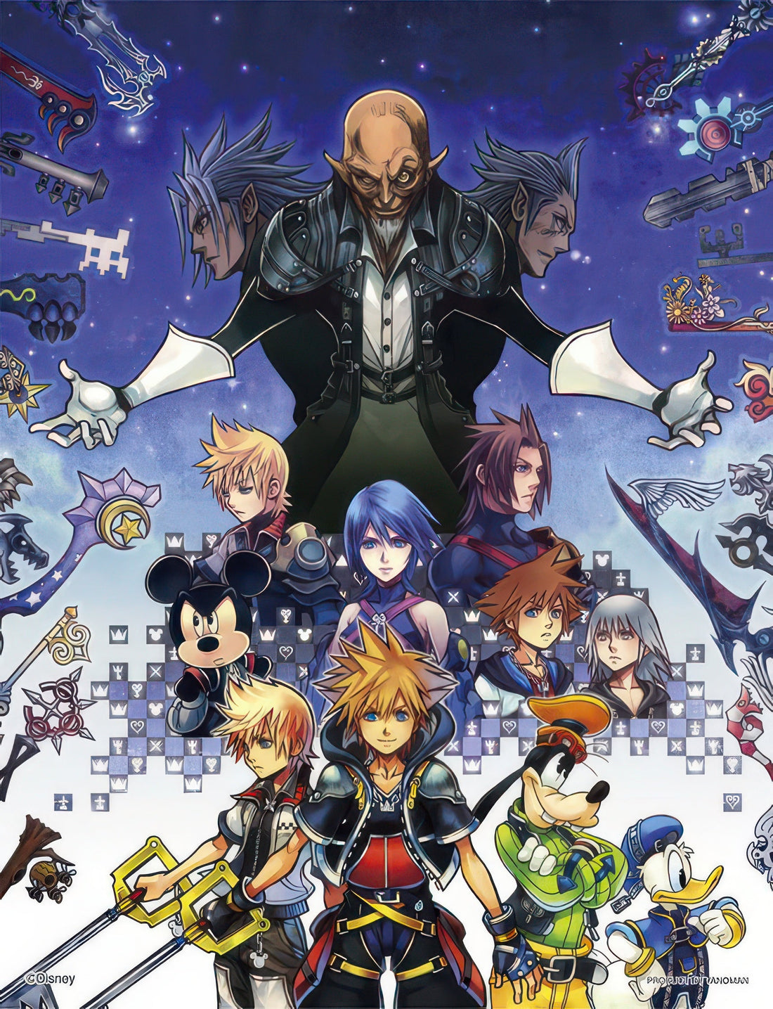 yanoman-42-74-kingdom-hearts-hd-2-5-remix-300-pieces-jigsaw-puzzle