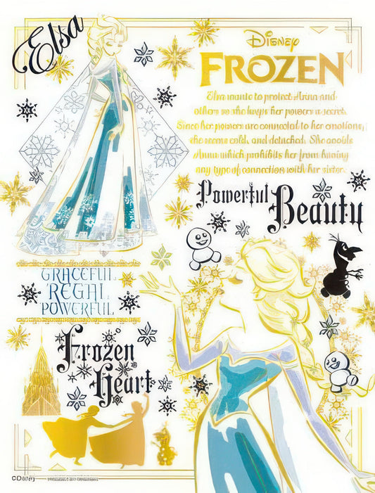 Yanoman 42-79　Frozen • Colorful Gold / Elsa　300 Pieces Jigsaw Puzzle