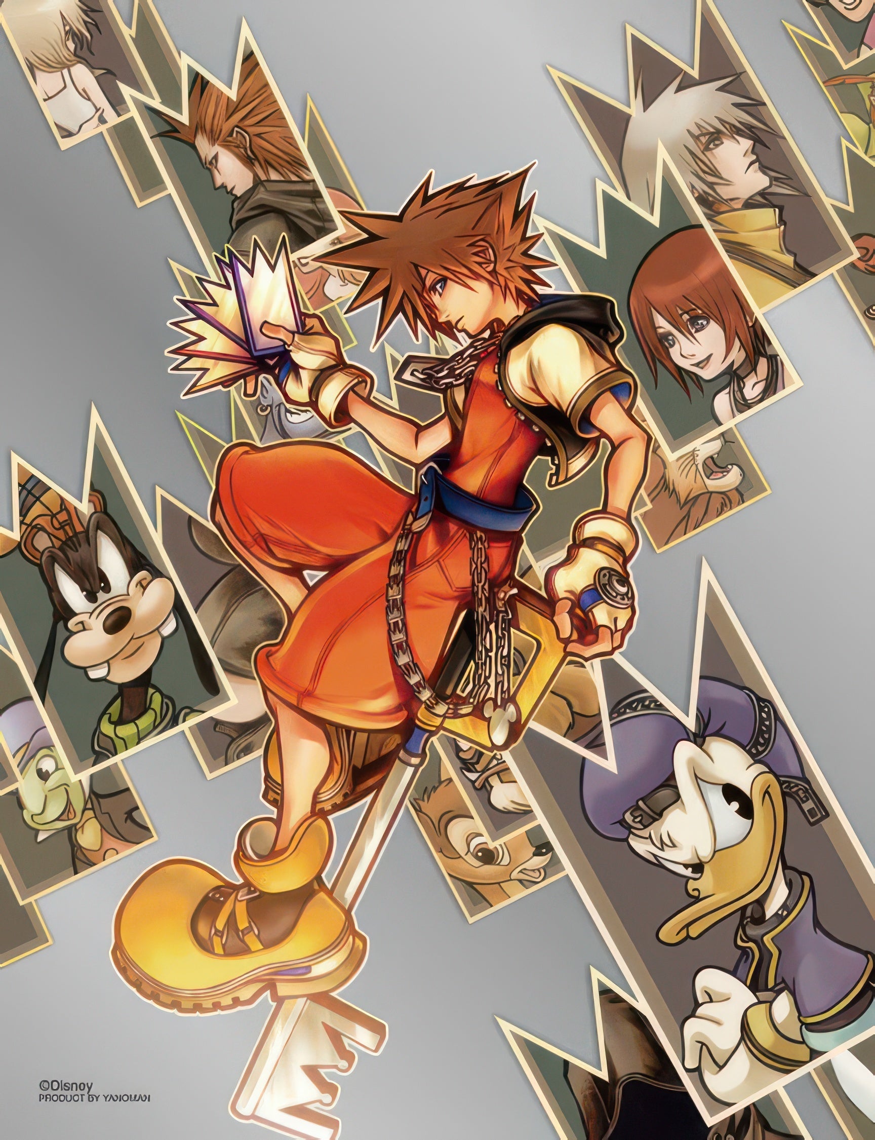 yanoman-42-94-kingdom-hearts-chain-of-memories-300-pieces-jigsaw-puzzle