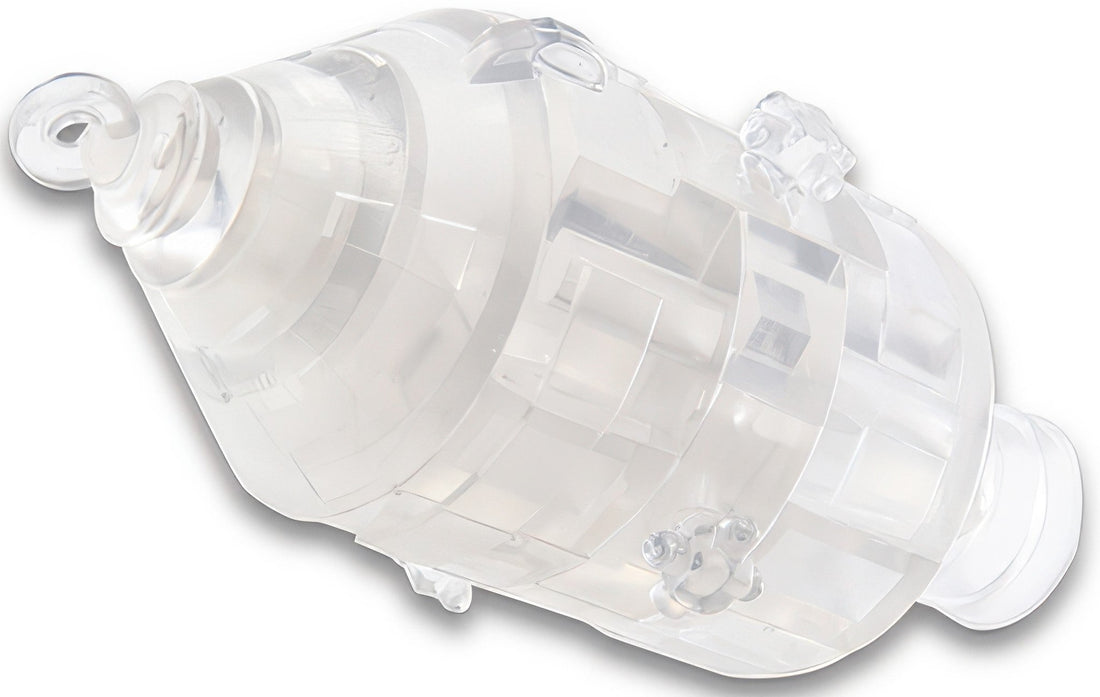 yanoman-44-707-apollo-command-module-[clear]-21-pieces-3d-puzzle