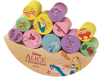 Yanoman • Alice in Wonderland　15 PCS　Wooden Balance Puzzle