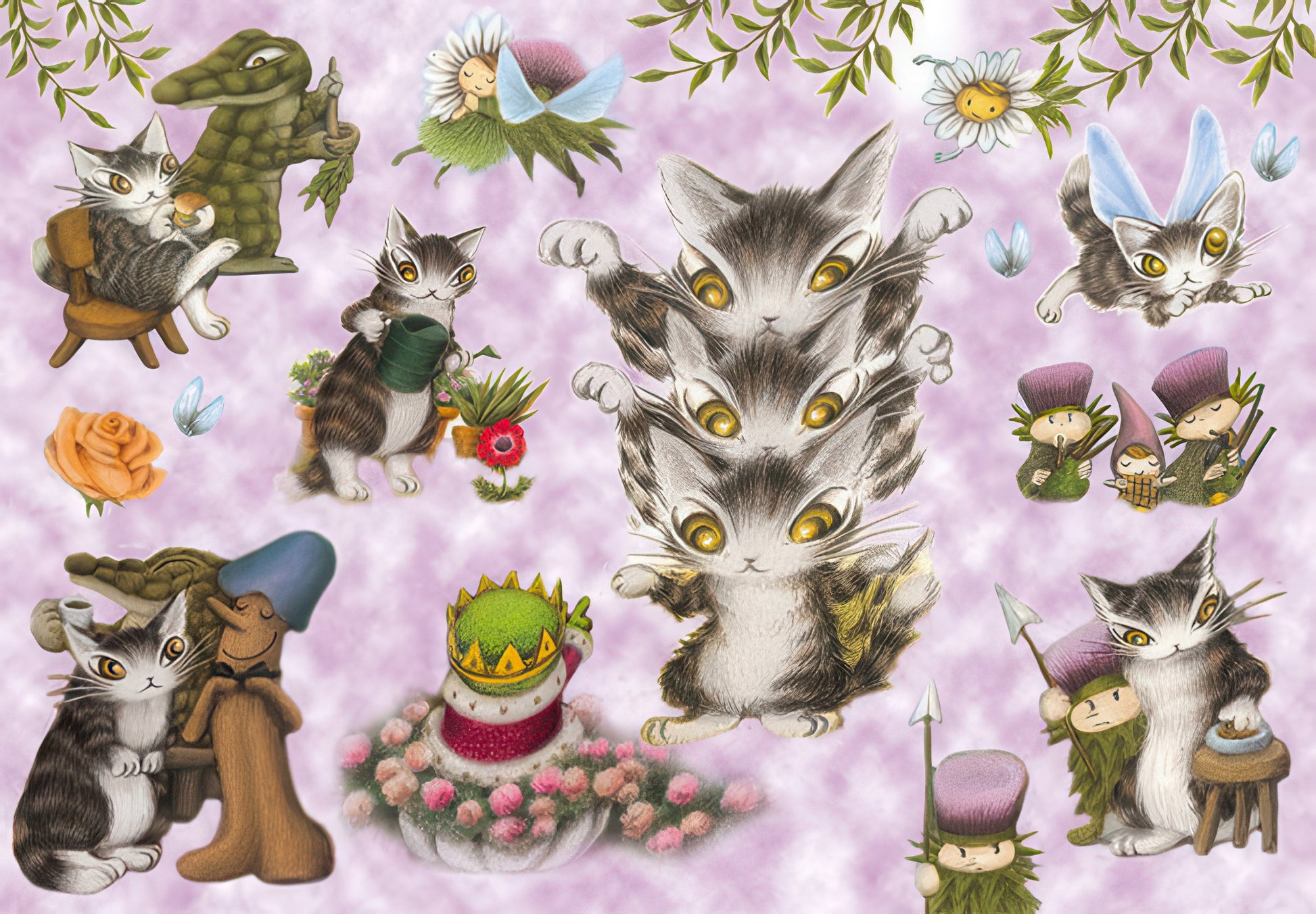 yanoman-62-16-dayan-becomes-a-fairy-216-pieces-jigsaw-puzzle