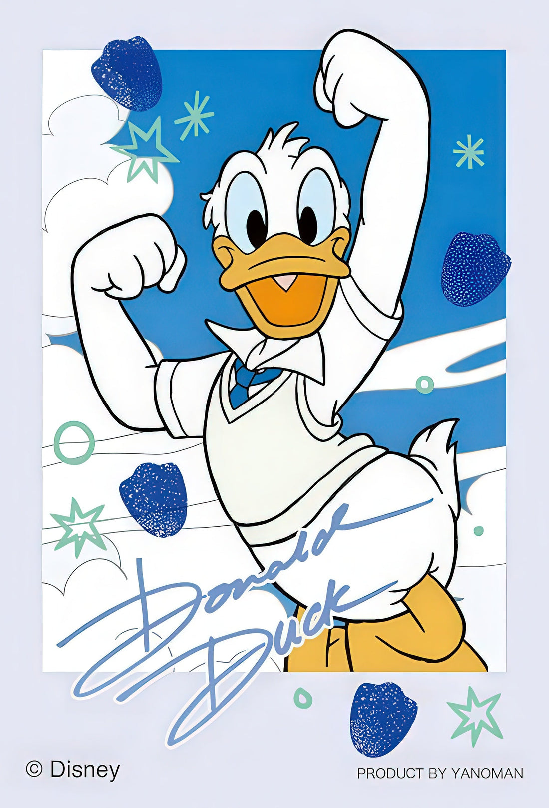yanoman-70-05-donald-duck-70-pieces-jigsaw-puzzle