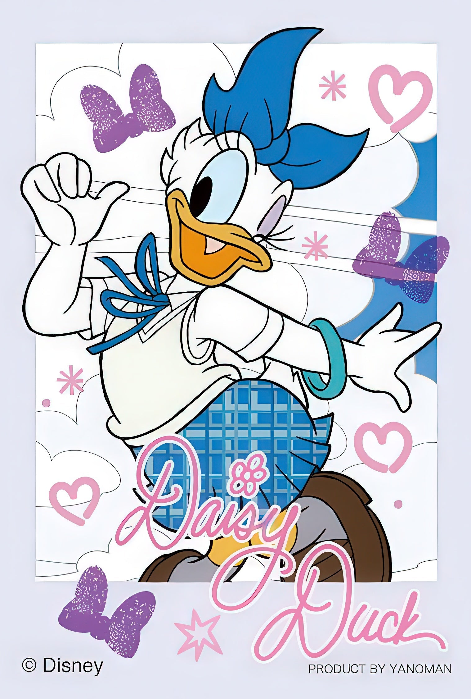 yanoman-70-06-daisy-duck-70-pieces-jigsaw-puzzle