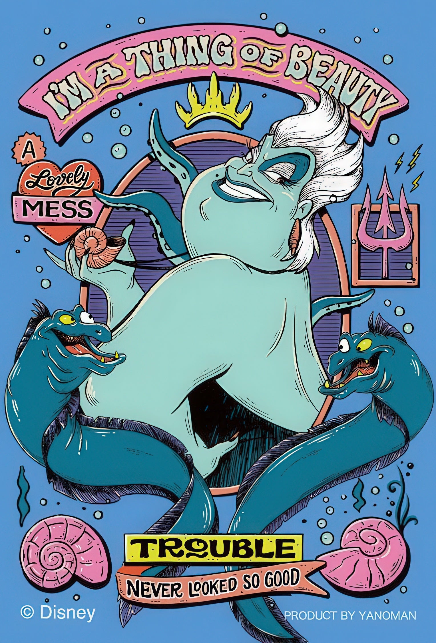 yanoman-70-33-ursula-(villains)-70-pieces-jigsaw-puzzle