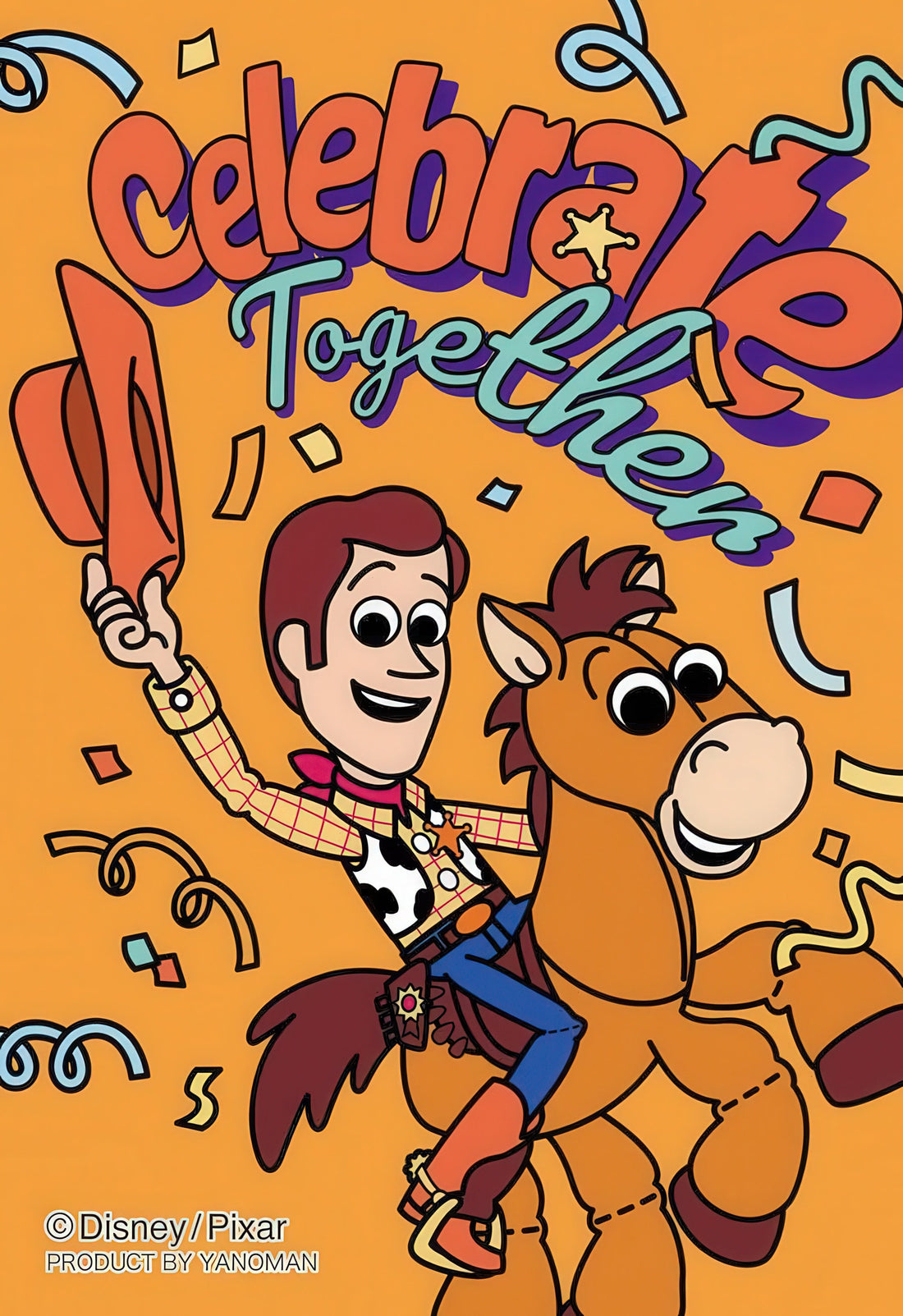 yanoman-70-37-woody-&-bullseye-70-pieces-jigsaw-puzzle