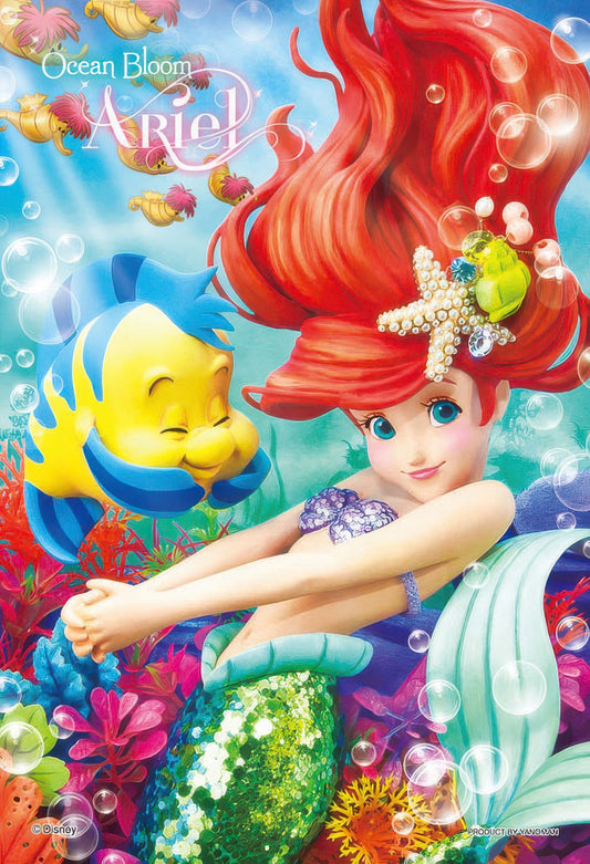 Yanoman 97-195　The Little Mermaid • Crystal Ocean　70 Pieces Crystal Jigsaw Puzzle