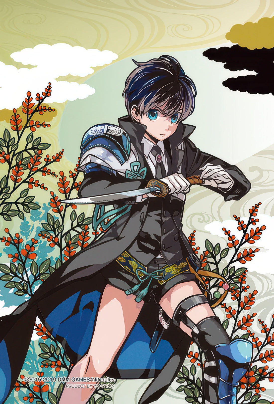 yanoman-97-219-kenshin-kagemitsu-(bush-clover)-70-pieces-jigsaw-puzzle