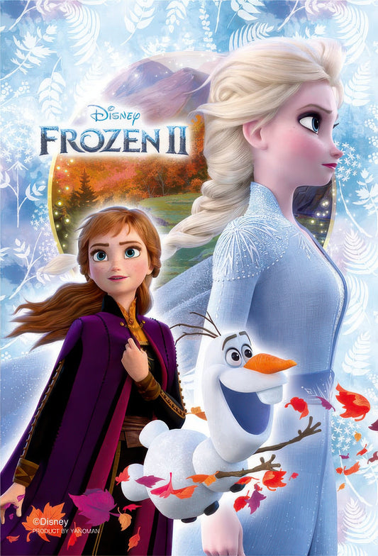 Yanoman 97-222　Frozen • Guided by the Wind　70 Pieces Crystal Jigsaw Puzzle