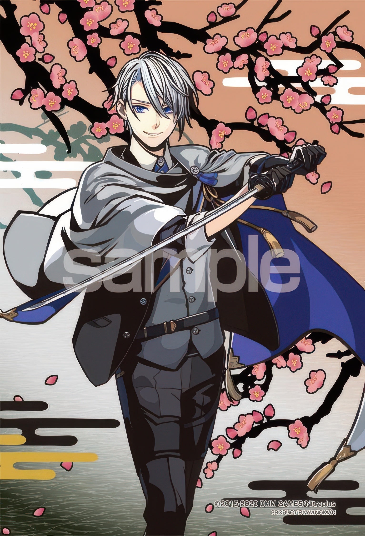 yanoman-97-227-touken-ranbu-yamanbagiri-nagayoshi-70-pieces-crystal-jigsaw-puzzle