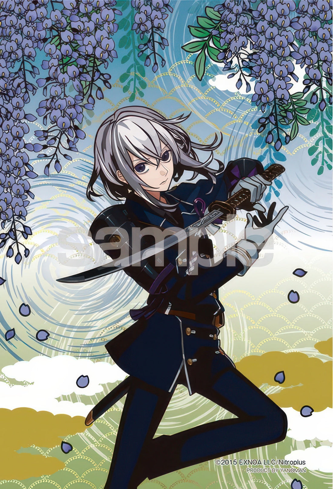 yanoman-97-236-touken-ranbu-honebami-toshiro-70-pieces-crystal-jigsaw-puzzle