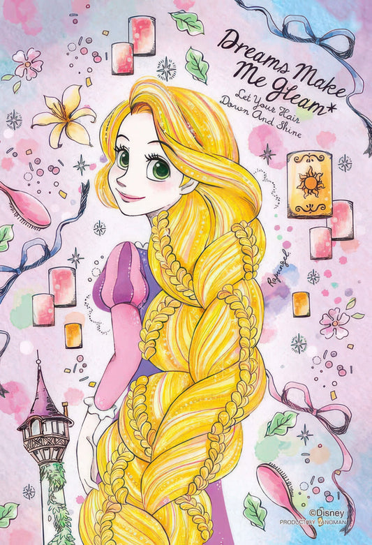 Yanoman 97-261　Tangled • Make Your Dreams Shine　70 Pieces Crystal Jigsaw Puzzle