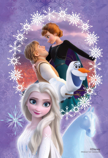 yanoman-97-267-[frozen]-happiness-frame---elsa-70-pieces-jigsaw-puzzle