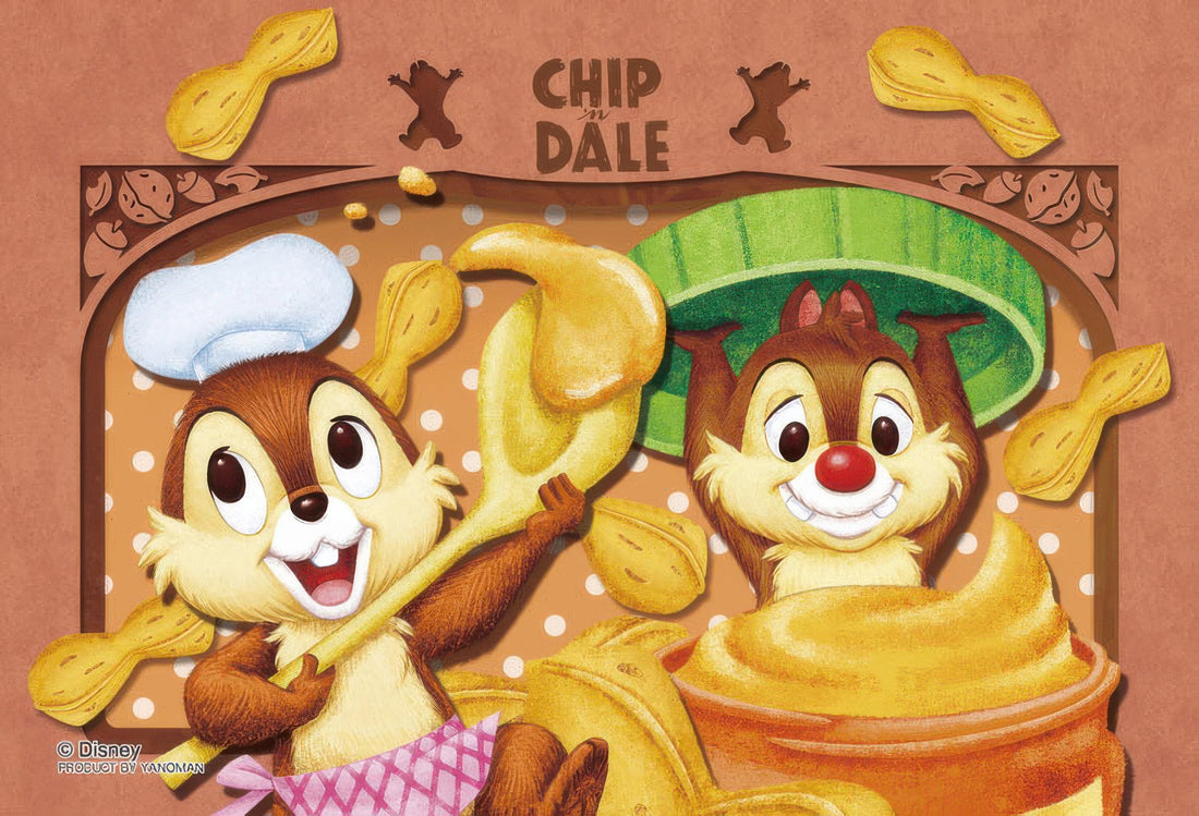 yanoman-97-302-chip-'n'-dale-70-pieces-jigsaw-puzzle