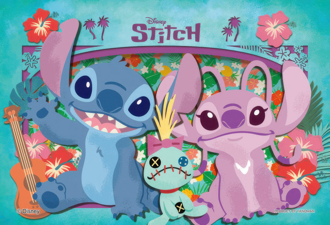 yanoman-97-303-lilo-stitch-70-pieces-crystal-jigsaw-puzzle