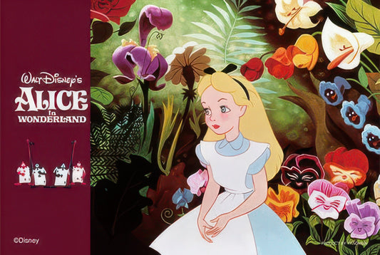 Yanoman 97-50　Alice in Wonderland　70 Pieces Crystal Jigsaw Puzzle