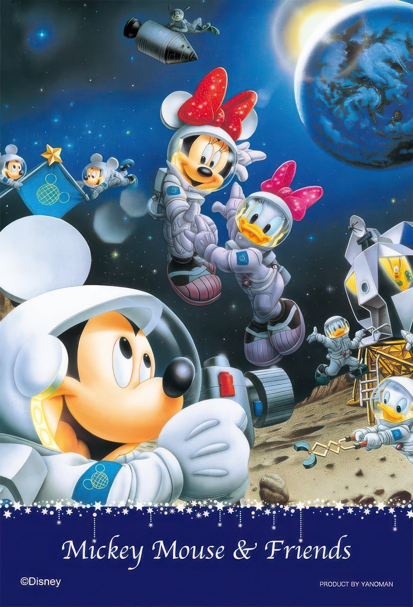 yanoman-97-61-mickey-friends-disney-moonwalkers-70-pieces-crystal-jigsaw-puzzle