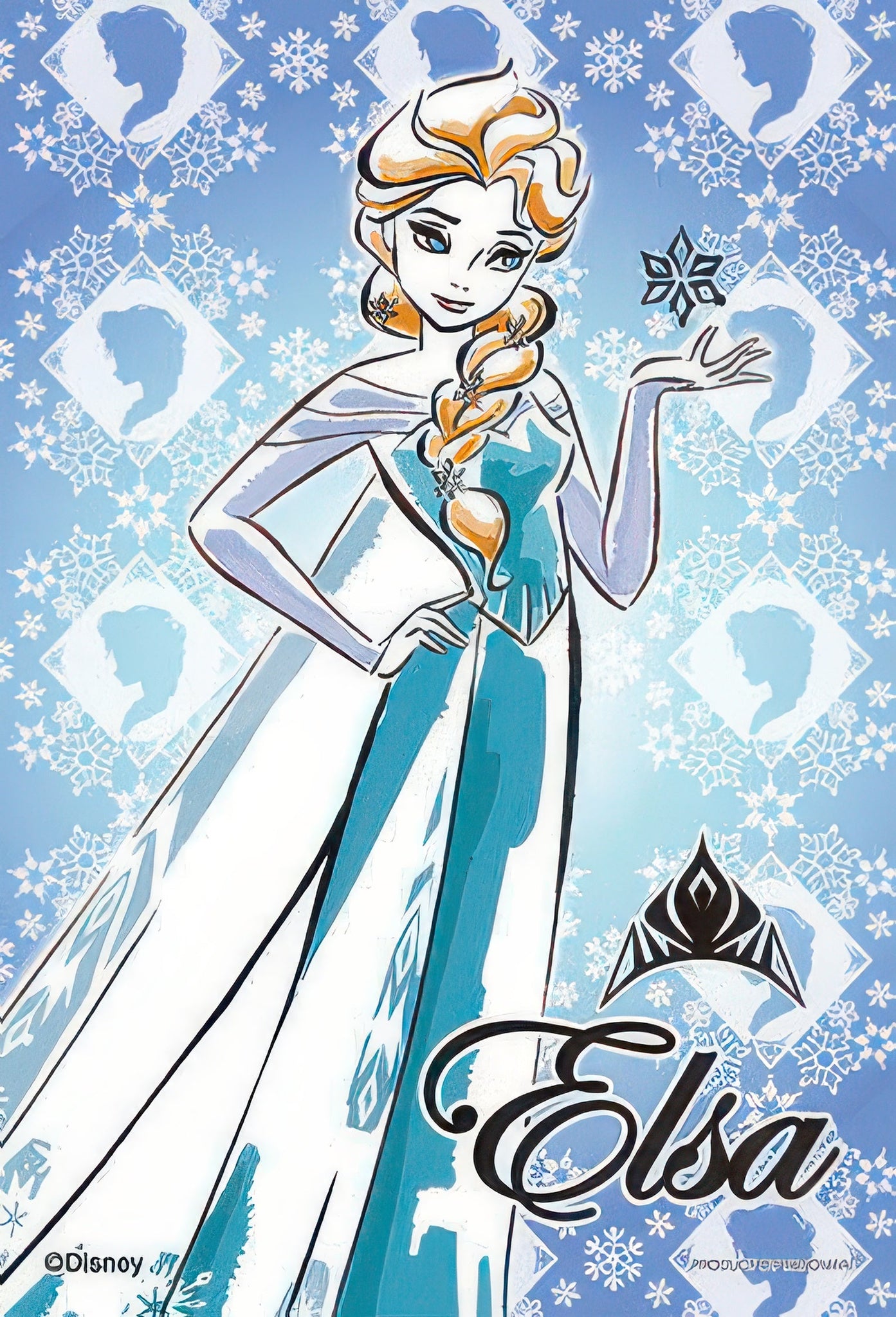 yanoman-97-69-frozen-elsa-70-pieces-crystal-jigsaw-puzzle