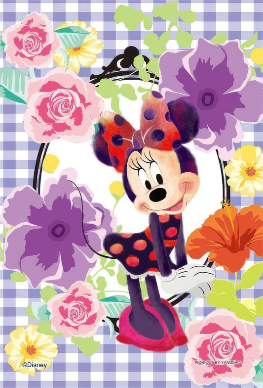 Yanoman 97-92　Minnie Mouse • Sweet Minnie　70 Pieces Crystal Jigsaw Puzzle