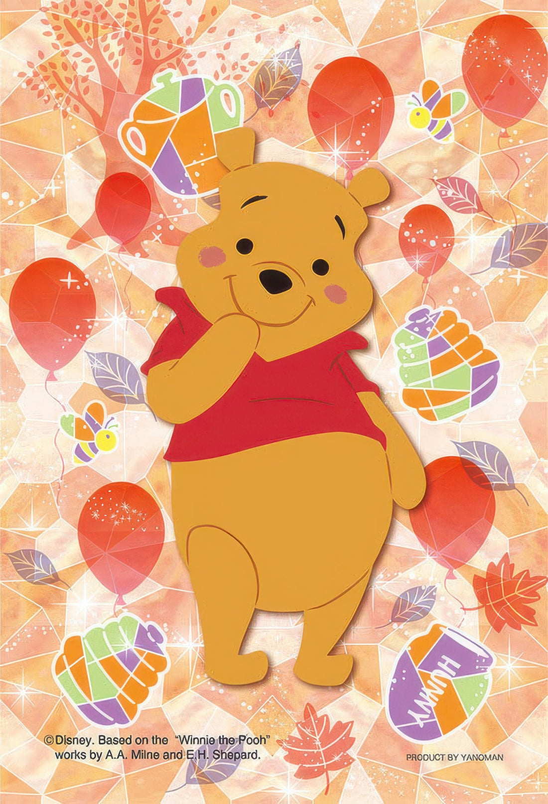 yanoman-97-98-winnie-the-pooh-glass-honey-70-pieces-crystal-jigsaw-puzzle