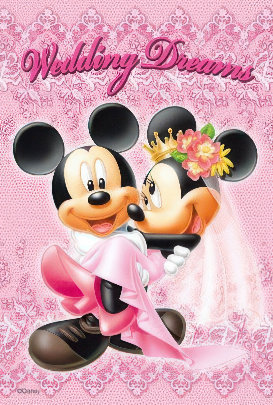 yanoman-98-494-mickey-friends-wedding-dreams-204-pieces-jigsaw-puzzle