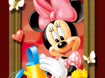 Yanoman • -002- Minnie Mouse　204 PCS　Jigsaw Puzzle