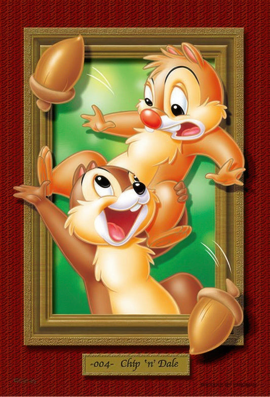 Yanoman 98-517　-004- Chip & Dale　204 Pieces Jigsaw Puzzle