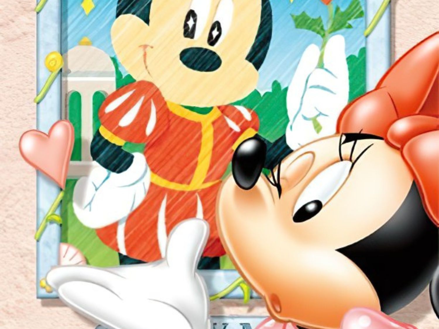 Yanoman • Mickey & Minnie • Dear Mickey　204 PCS　Jigsaw Puzzle