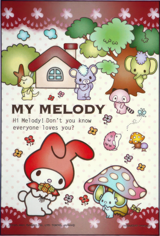 Yanoman 98-568　My Melody • Forest friends　204 Pieces Jigsaw Puzzle