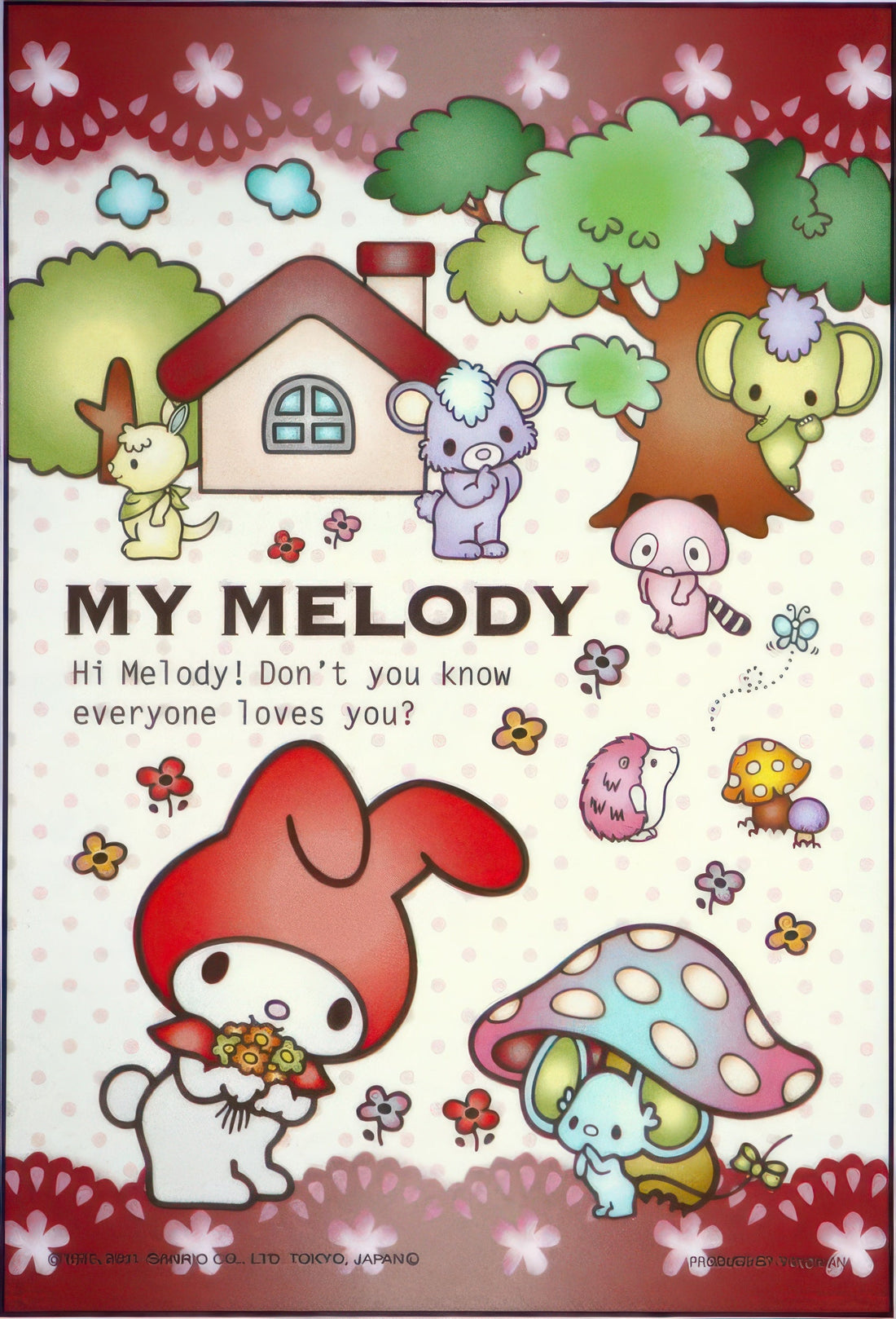 yanoman-98-568-my-melody-forest-friends-204-pieces-jigsaw-puzzle