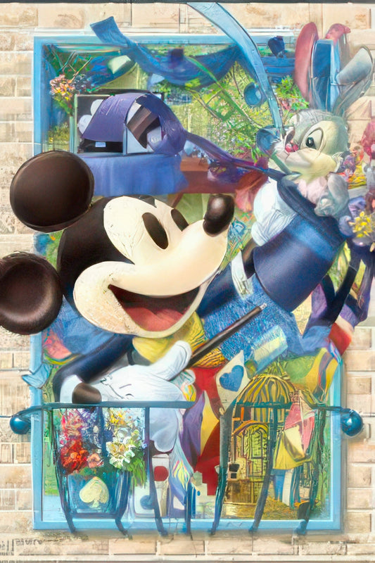 Yanoman 98-571　Mickey Mouse • Magic Room　204 Pieces Jigsaw Puzzle