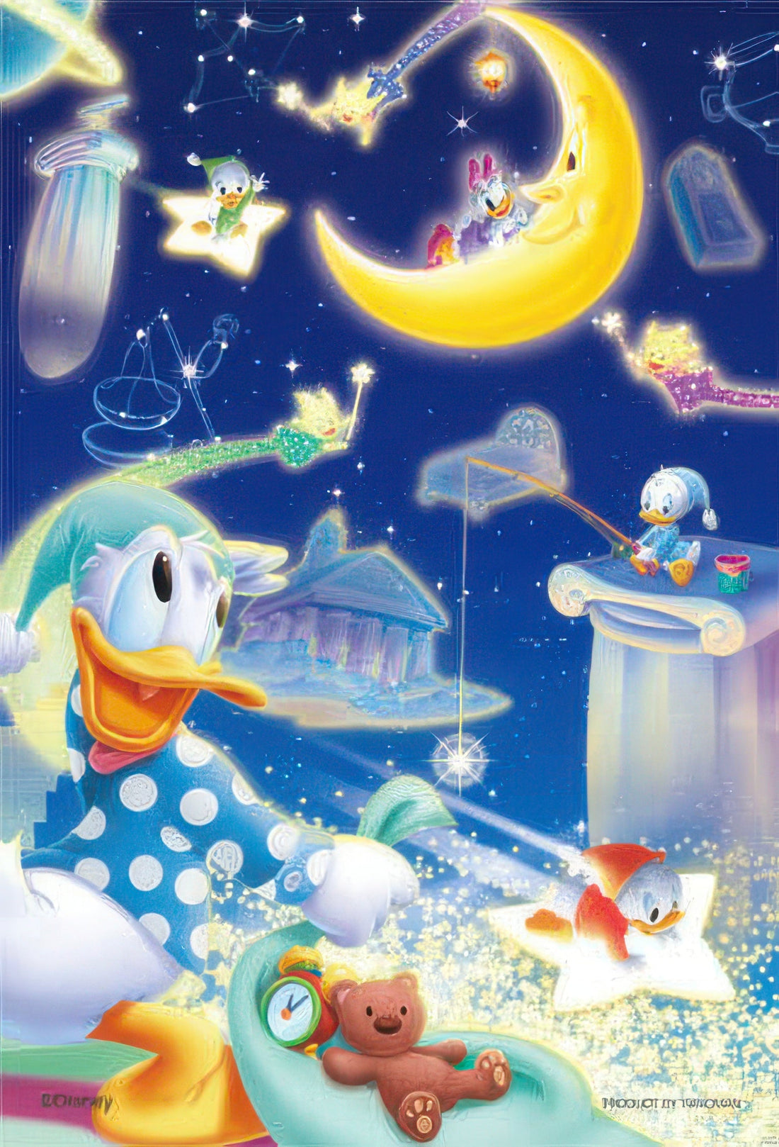 yanoman-98-617-donald-duck-star-country-204-pieces-jigsaw-puzzle